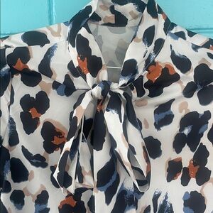 Stylish Leopard Print Women's Jacket